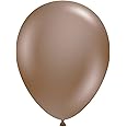 Tuf-Tex 10042 11" Brown Latex Balloons,
