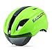 Exclusky Adult Bike Helmet, Cycle Helmet with Detachable Visor Inner Padding& Flow Vents for Men Women Adjustable 57-61cm,Safety Protection