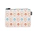 BT21 RJ Character Pattern Small Coin Purse ID Credit Card Wallet Toiletry Pouch with Zipper, Pink