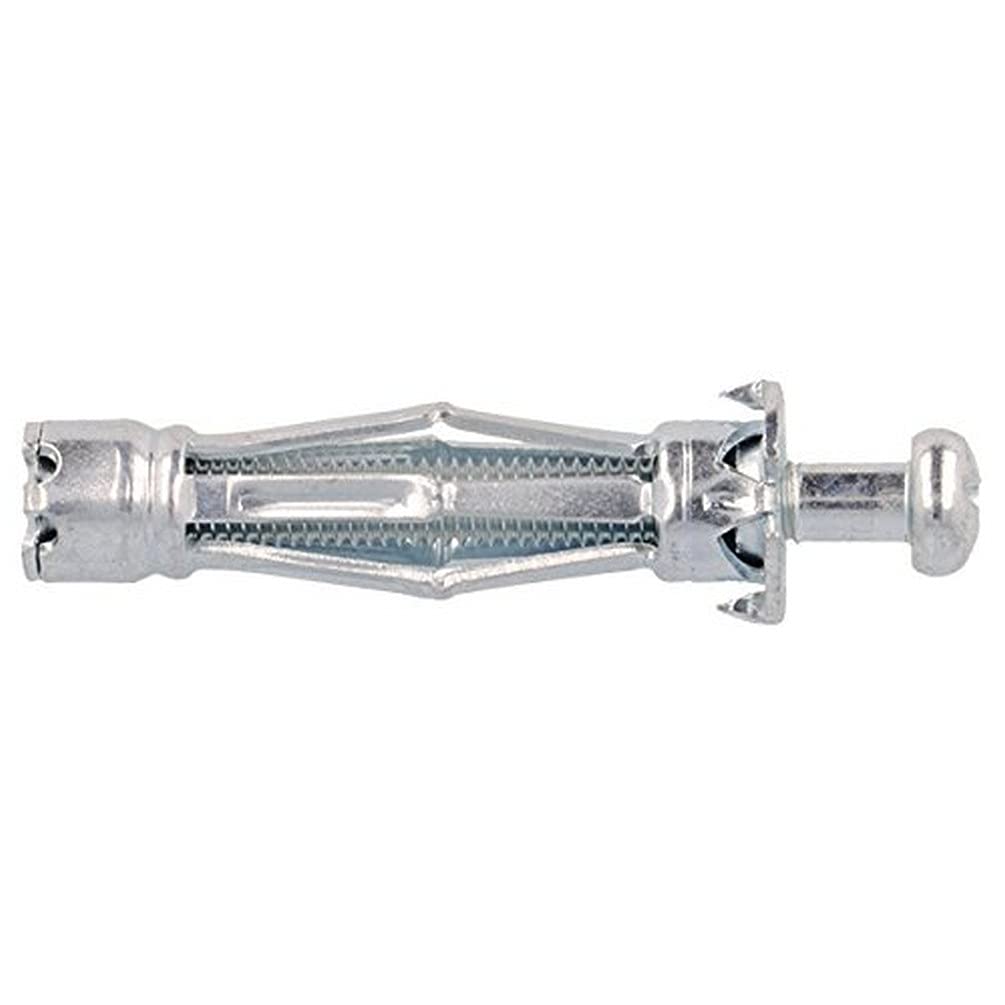 Molly m18115-xj Metal Cavity Wall Dowels with Screws M6 Diameter 4 x 46 mm, Grey, Set of 25)