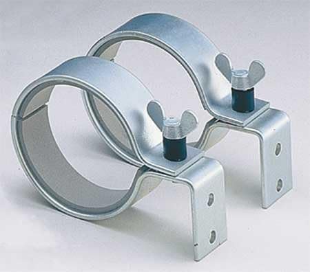 Tubular Light Mounting Bracket, Short L