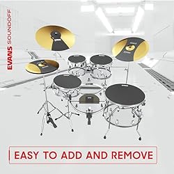 Evans SO-2346 SoundOff Standard Drum, Mute