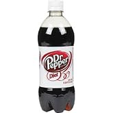 Dr. Pepper Diet Soda, 20 Fl Oz (Pack of 24)