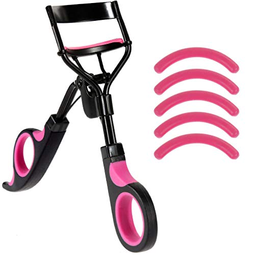 WONdere Eyelash Curler Professional Suits The Long Term Eyes Natural 5+1spare pads (A) - Thumbnail 5