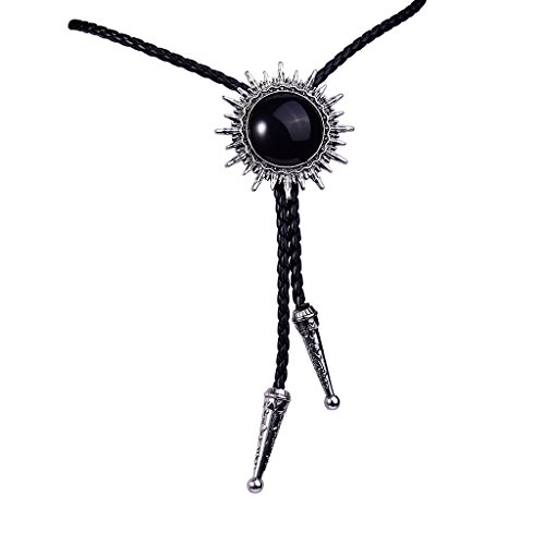 Bolo tie for men ,black native american western cowboy …