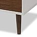 Baxton Studio Gemini Wood Contemporary Coffee Table, White