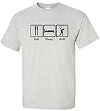 EatSleepTee Men's Eat Sleep Golf T-Shirt