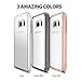 Ringke Fusion Compatible with Galaxy S7 Case, Transparent Hard Back TPU Bumper Shockproof Cover - Clear