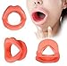 Functional Silicone Rubber Face Facial Slimmer Exercise Mouthpiece Anti Wrinkle by Abcstore99