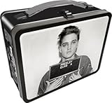 Elvis Presley Mug Shot Embossed Retro Metal Lunch Box