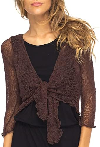 Back From Bali Womens Sheer Shrug 
