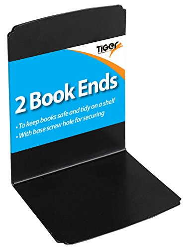 Set of 2 Book Ends - Book Shelf L Book Holder