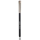 ENERGY Under Eye Concealer Brush Mini Flat Angled Kabuki Foundation Brush with Synthetic Bristles for Concealing Blending Setting Buffing with Powder Liquid Cream Cosmetics Vegan Makeup Brushes