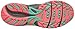 ASICS Women's Gel-Venture 5 Running Shoe, Black/Aqua Mint/Flash Coral, 8 M US