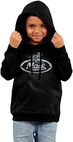 Dryejo Toddler American Truck Mack Logo 1 Children Hoodies Sweatshirt Size 2 Toddler US Black
