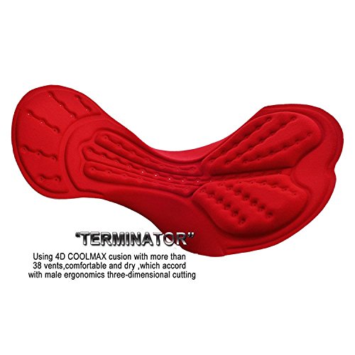 image for SANTIC Men's Bike Bicycle Pants Padded Cycling Compression Tights (M//