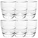 6 Pack Zak! Arctic Glass Freezer Double Walled Insulated 7.5oz Cocktail Whiskey Glasses