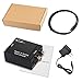 Digital To Analog Audio Converter, Cingk DAC Digital SPDIF Optical To Analog Stereo Audio L/R 2RCA Adapter With Optical Cable for Home Cinema Systems AV Amps Audio