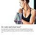 Zinialy Non Slip Hot Yoga Towels Set, Microfiber Large Mat Towel and Small Hand Towel, Ultra Absorbent and Fast Drying, Best Towel for Bikram Yoga, Gym, Pilates, Beach, Travel (Berry Chia)