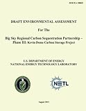 Image de Draft Environmental Assessment for the Big Sky Regional Carbon Sequestration Partnership - Phase III: Kevin Dome Carbon Storage Project (DOE/EA-1886D