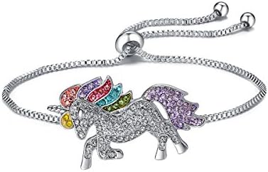 Persona Model Agency Unicorn Necklace - Rainbow Unicorn Necklace for Girls - Unicorn Rainbow Necklace - GOD of Gifts