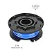 SUERW Line String Trimmer Replacement Spool, [6-Pack] 0.065