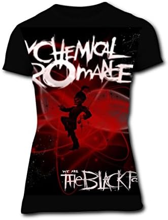 Womens My Chemical Romance 3D T-Shirt Short Sleeves Tee Creative M