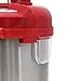 Elite Platinum EPC-414R 4 Quart Electric Pressure Cooker, Red (Stainless Steel)