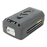 Snow Joe + Sun Joe iONMAX iBAT40 EcoSharp Lithium-Ion Battery | 40 Volt | 4.0 Ah