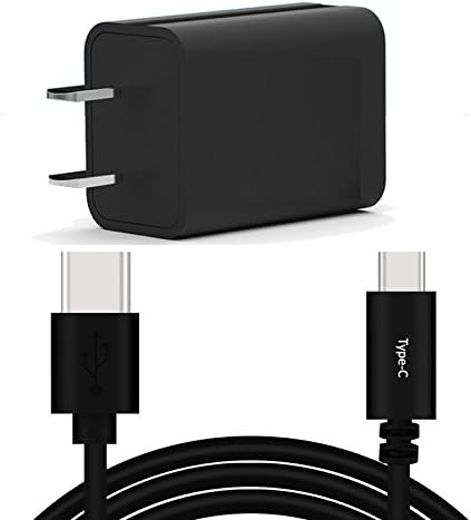 USB Type-C 4FT Extra Thick Cable with Adaptive Fast Wall Charger Replacement for Samsung Galaxy S8 S9 S10 S20 S9/S10/S20-Plus Note 8 9 10 LG G8 G7 V40 Pixel 3 4 Hero 5 6 7 HTC U11 U12 U13 - by Moona