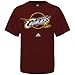 NBA adidas Cleveland Cavaliers Wine Primary Logo T-shirt