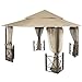 Garden Winds Replacement Canopy for The Harbor Gazebo - Standard 350 - Beige