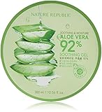 Nature Republic New Soothing Moisture Aloe Vear GEL 92% 300ml Korean Cosmetics
