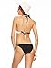 Topwigy Women's One Piece Bathing Suits Cross Double Colored Padded Push Up Halter Swimwear Swimsuit