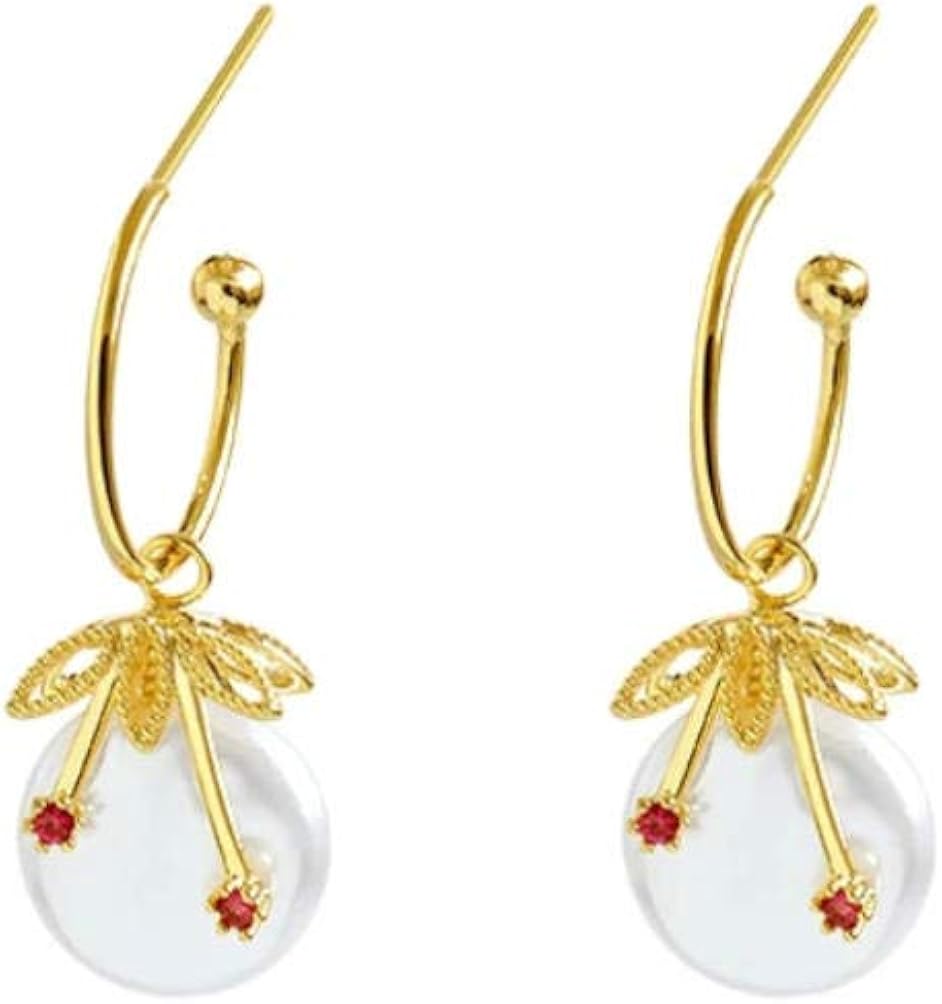 Yhhzw Earrings Pearl Earrings Female Earrings Temperament Earrings