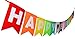 Happy Birthday Cloth Banner For Birthday Party Supplies Birthday Decorations