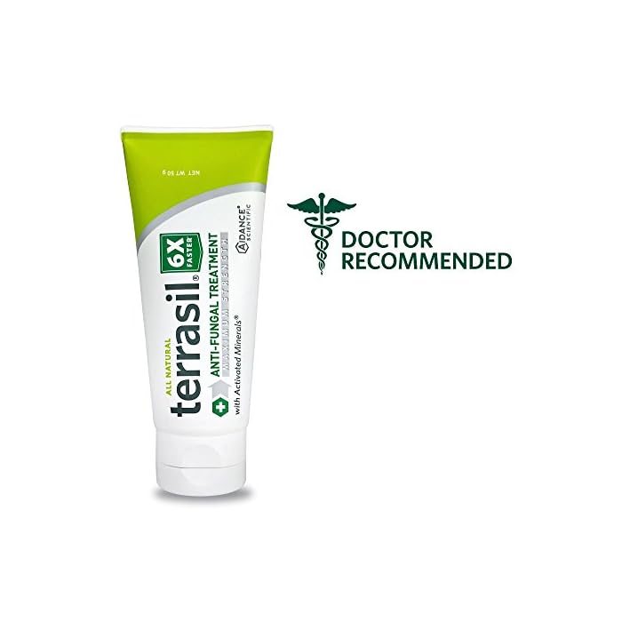 Terrasil Antifungal Treatment Max 50gm - 6X Faster Healing, Natural Soothing Clotrimazole OTC-Registered Ointment for…