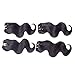 LanQi Brazilian Virgin Hair Body Wave 6Pcs 8