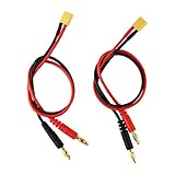 OliYin RC Battery Charge XT30 to 4.0mm Banana Plug
