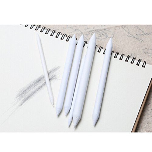 Buytra 12 Pieces Blending Stumps and Tortillons Set Art Blenders Sticks