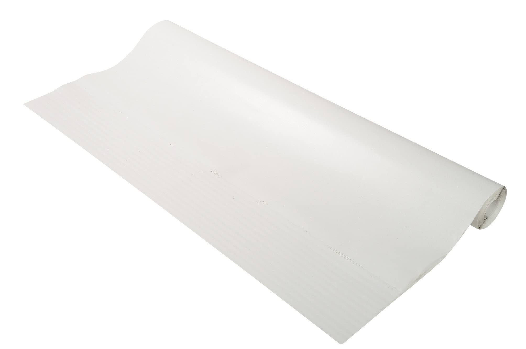Exacompta - Ref 35651E - Rolled Flipchart Refill Pads (48 Sheets Per Pad) - 65 x 100cm in Size, Plain & Unruled, 60gsm White Paper, Delivered Rolled, Bleed-Resistant Paper