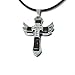 Wensltd Clearance!1 Pair Men's Cross Angel Wing Pendant Necklace