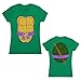 Mad Engine Teenage Mutant Ninja Turtles Costume Green Juniors T-Shirt