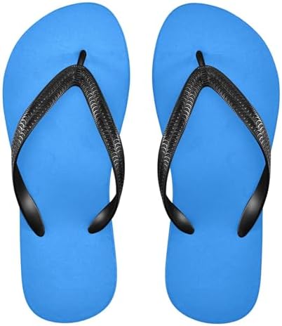 Amazon.com | UMIRIKO Dark Cyan 01 Flip Flops for Women/Men Sandals