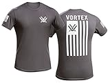 Vortex Optics Grey Patriot T-Shirt, Medium