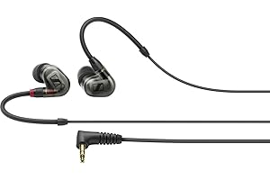 Sennheiser Pro Audio in-Ear Audio Monitor, IE 400 Pro Smokey Black Smoky