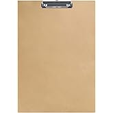 Acocony 11x17 Clipboard Vertical Extra Large Clipboard Hardboard Low Profile Clip 11 x 17 Clipping Board MDF Pack of 1
