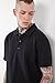 INFLATION Men's Cotton Short-Sleeve Polo Shirts Classic Collared T Shirt Men