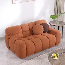 Alberobelo Boucle Sofa for Living Room, Cloud Couch