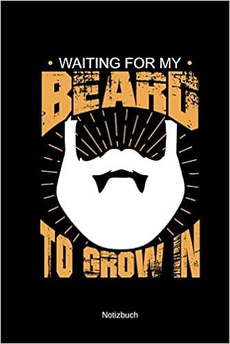 Notizbuch Blanko A5 Mit Vollbart Cover Witziges November